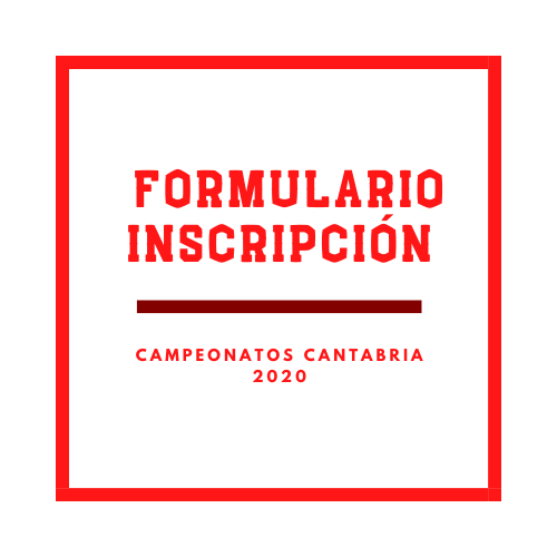 Inscripción Campeonatos Cantabria-2