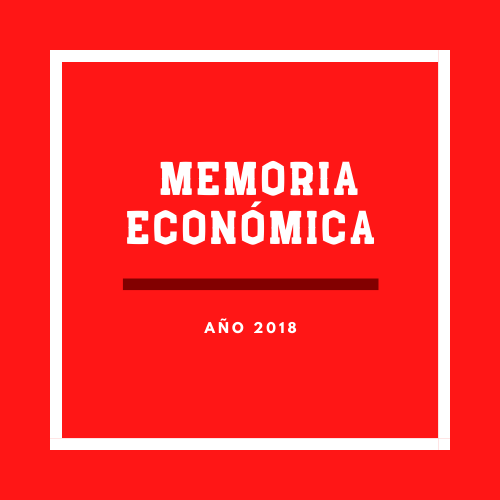 Memoria económica FCB 2018